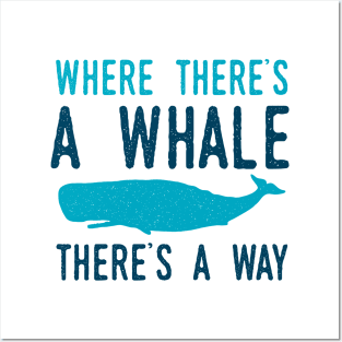 Whale Way Posters and Art